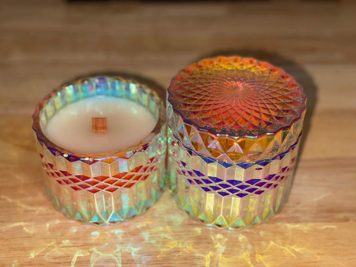 Silk Petals Posh Soy Wax Candle