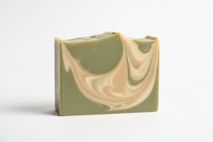 bar of soap with a swirl